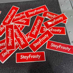 Stay Supremely Frosty Sticker - Feet Wet Apparel