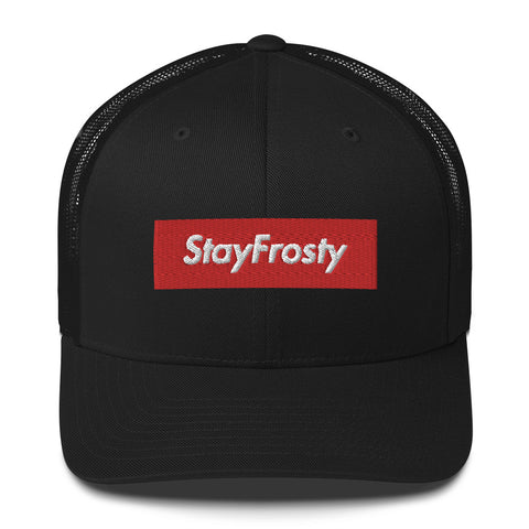 Stay Frosty Trucker Cap - Feet Wet Apparel